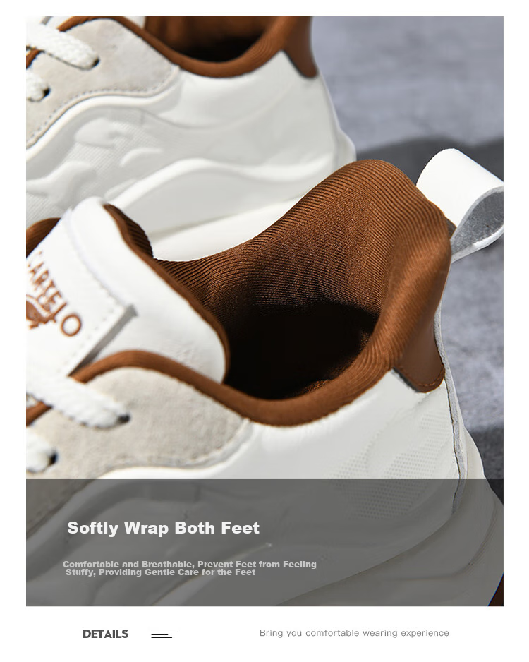 CARTELO Men's New Shoes for Summer And Autumn, Versatile Casual Sports Running Travel Hiking Retro Soft Thick-Soled Dad Shoes 30