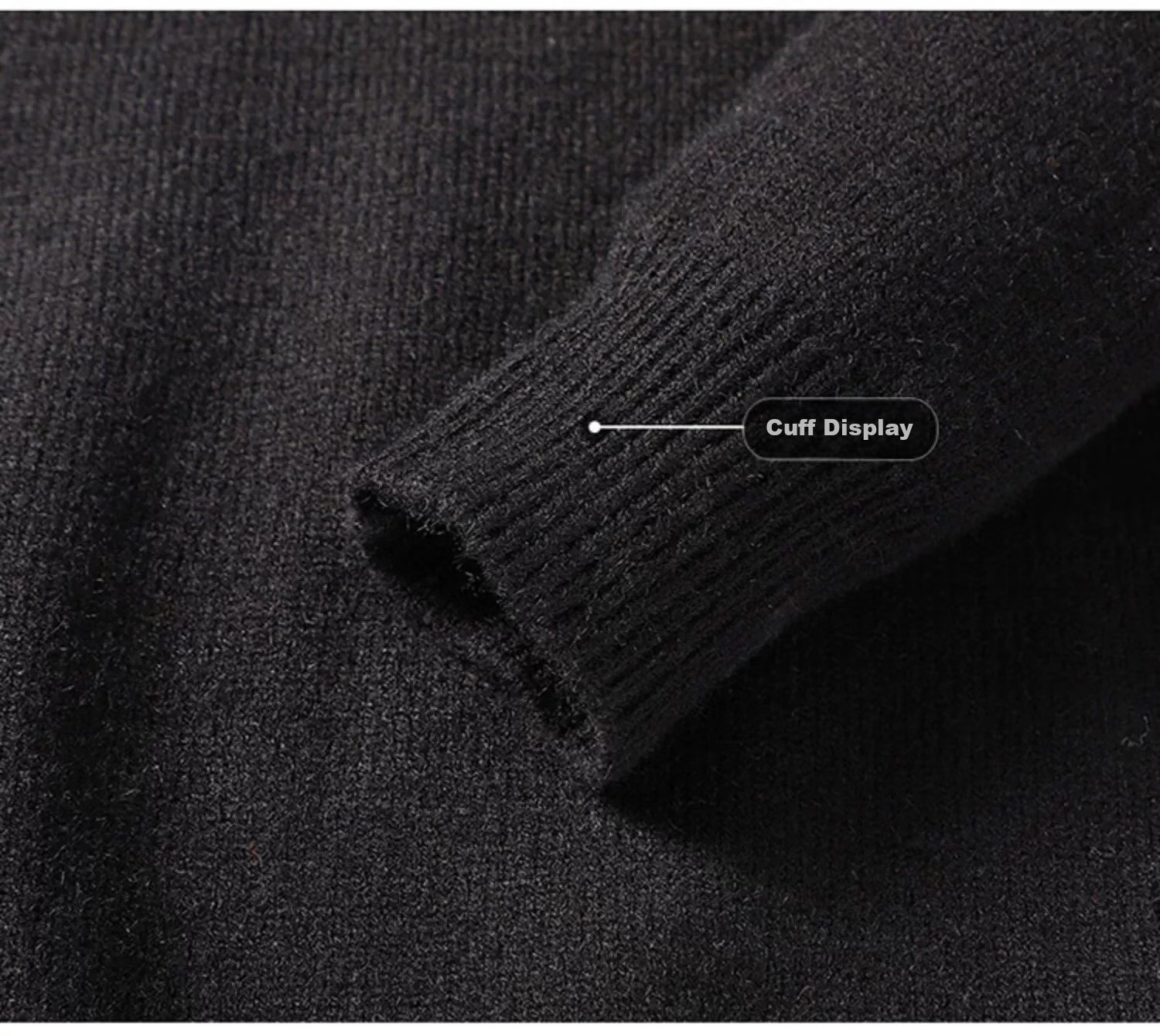 Huili Men's Sweater, Autumn And Winter Round Neck Pullover, Warm Base Layer Knit Sweater, Thick Comfortable Warm Top, Iron Gray, 4XL 18