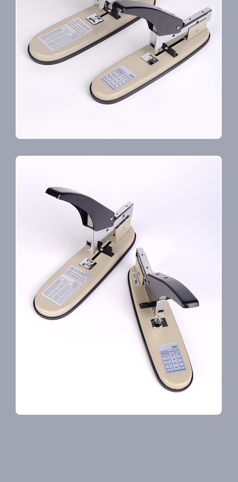 KW-Trio Heavy-Duty Stapler, Large Capacity Office Stapler, Thickened 23 Series, Can Staple up to 100 Pages 14