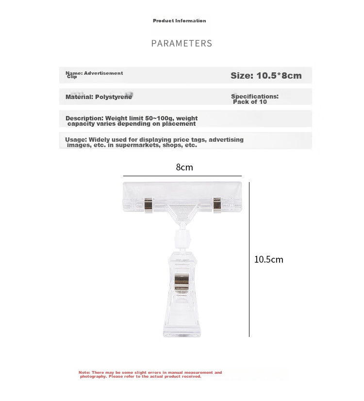 TaTanice Explosion Stickers Price Tags Promotional Labels Price Tags, Blank Large Size - 100 Sheets, Pen Included 2