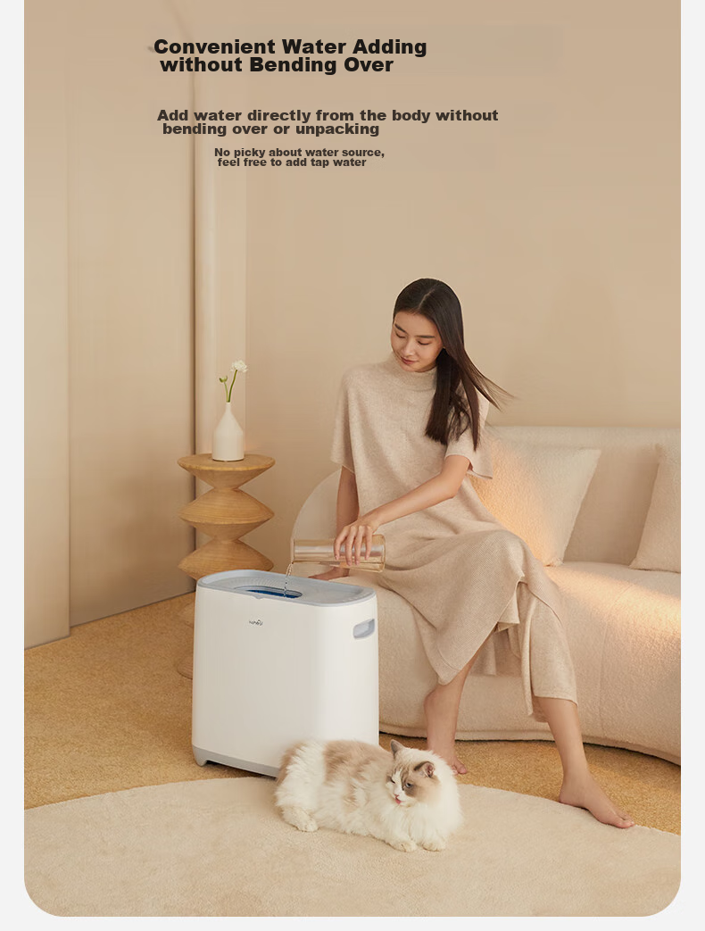 KEHEAL Mist-Free Humidifier And Purifier All-In Machine for Bedroom, Home Living Room, Office, Floor-Standing Large Capacity 1000mL/h Air Conditioner Humidifier for Mother And Baby W2-L 30