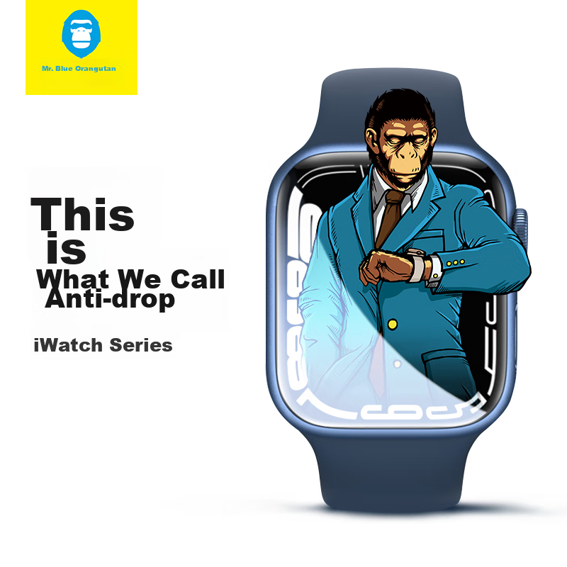 Lanxingxiansheng Compatible with Apple Watch 6/4/5/SE/SE3 - 40mm Protective Film, Full Screen Coverage Soft Film for Apple Watch - S6/4/5/SE/SE3 Watch Film