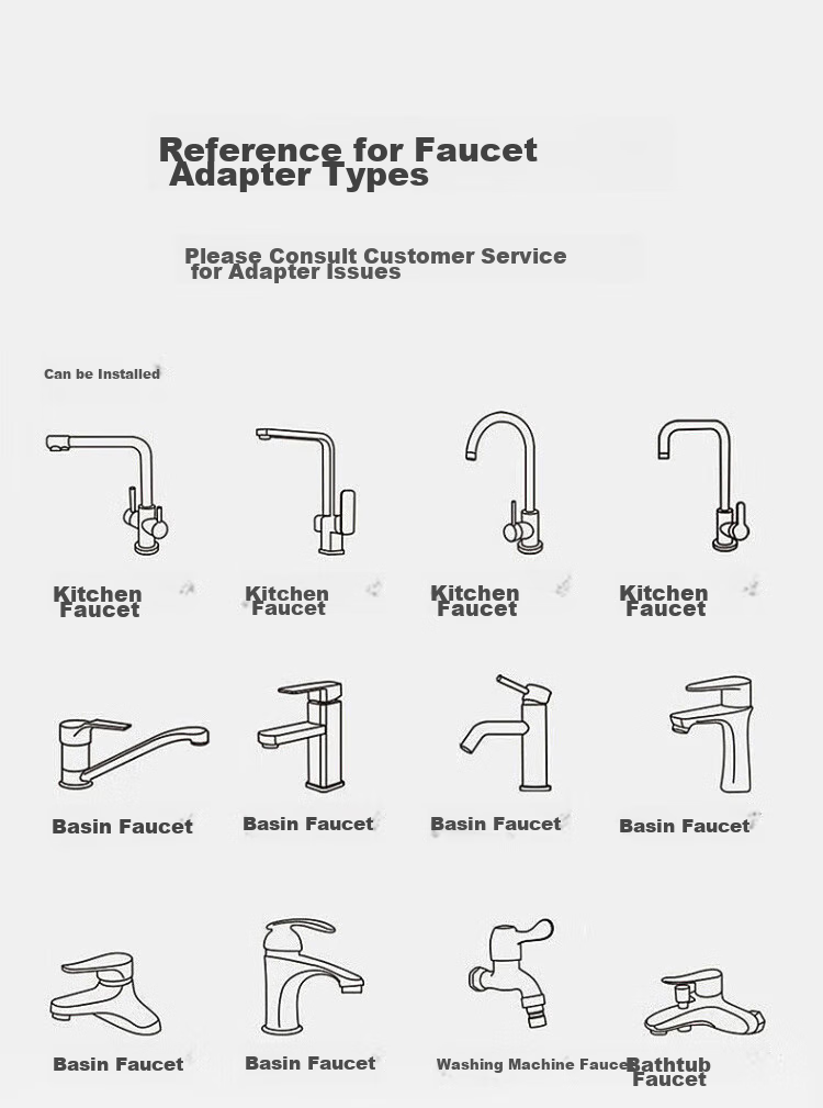 JD Original 1440° Mechanical Arm Faucet Sprayer with Filter, Rotating Mechanical Arm Filter Anti-Splash Spout for Kitche 14
