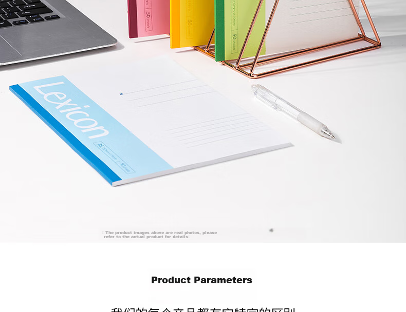 Deli 12-Pack Office Soft Cover Wirebound Notebooks, Meeting Record Books, Notebooks, Journals, B5 Size, 50 Sheets Each, 7663 3