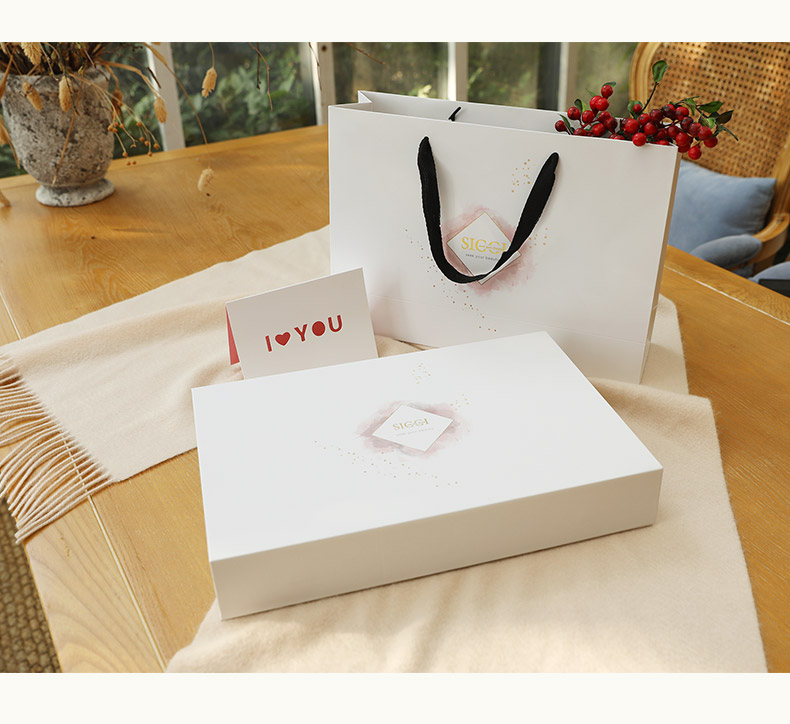 Siggi [Gift Box] Pure Cashmere Scarf for Women, Autumn And Winter British Plaid Shawl, Warm Neck Wrap, Mid-Autumn Festival And New Year Gift 5