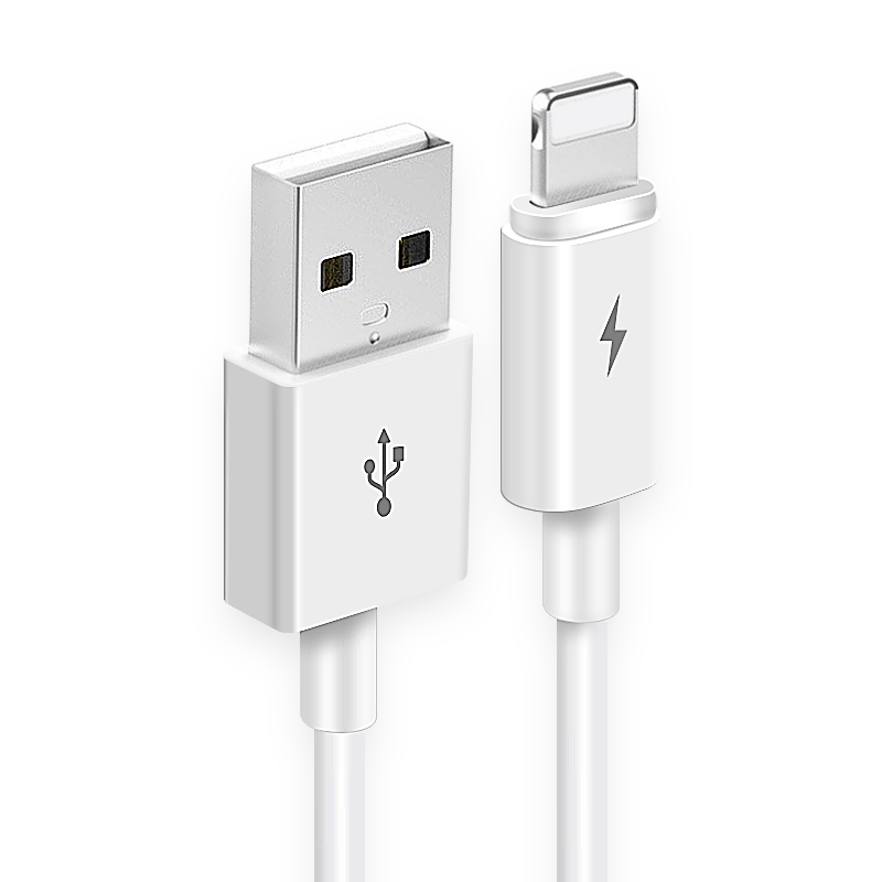 Snowkids Apple Data Cable Fast Charging for IPhone 14/13 Pro Max/12/11/Xs/SR/8/iPad, Car Phone Charger Cable, USB Power Cord, Extended to 1.5 Meters