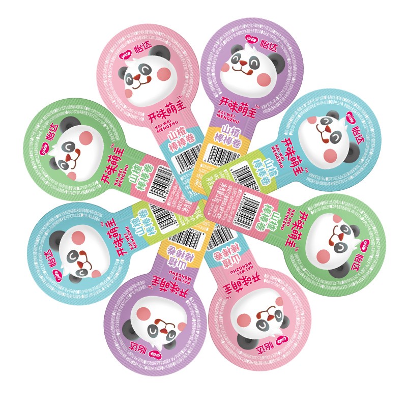 怡达无添加山楂棒棒卷18g*20支 0添加剂儿童山楂棒蜜饯宝宝零食