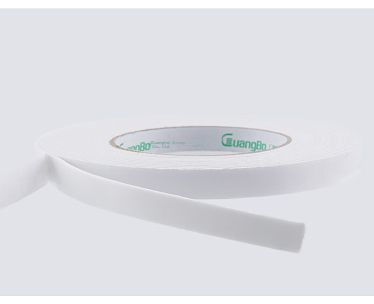 GuangBo High Adhesion, 6 Rolls, 36mm*5y, 4.57 Meters/roll, Double-Sided Foam Tape, Office Supplies, HM-11 9