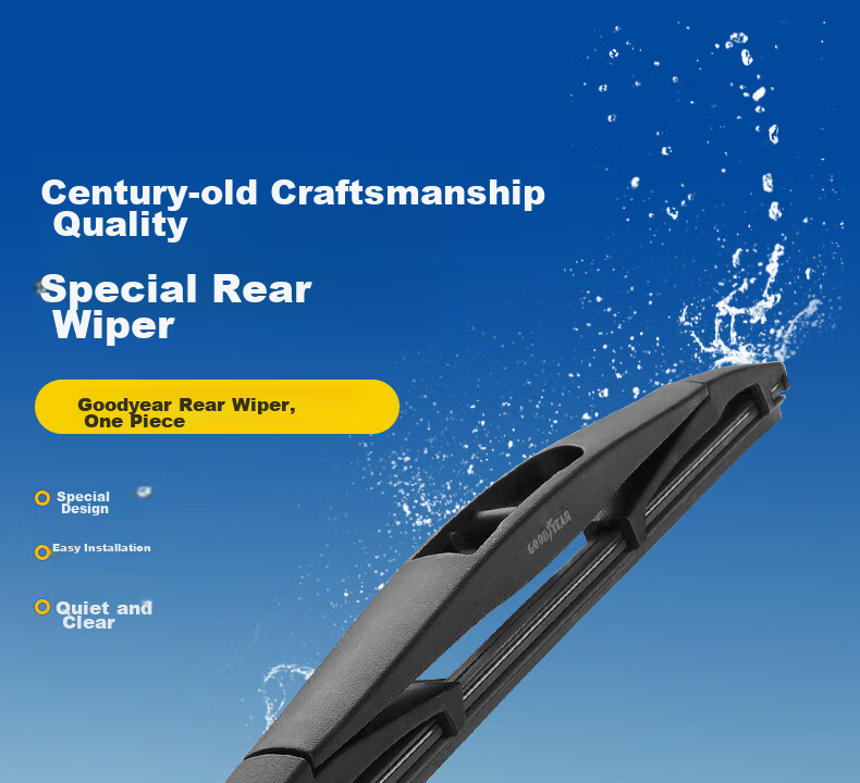 Goodyear Rear Wiper Blade for Dongfeng Honda CRV 2012-2016, Original Factory Rubber Strip Rear Window Wiper Blade 3