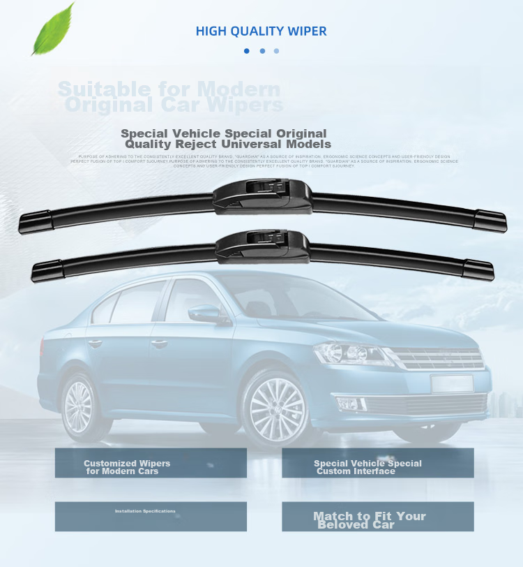 Aoye Windshield Wipers Suitable for Hyundai Ix35 (2010-2015)/Tucson (2005-2014), Boneless Design, 1 Pair, 24+16 Inches 4
