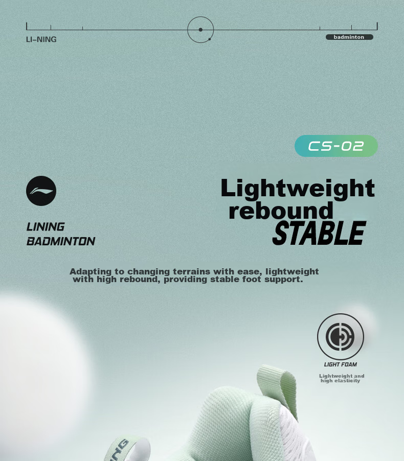 Li-Ning Badminton Shoes, Bopan Yun Men's And Women's Models, Non-Slip, Wear-Resistant, Shock-Absorbing, Ultra-Lightweight, Breathable, Competition Training Shoes, Sports Shoes 8
