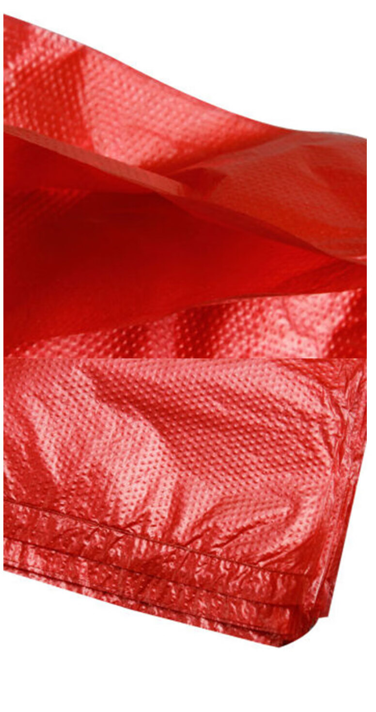 公交车红色塑料袋的图图片