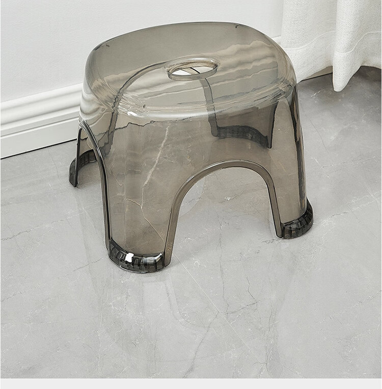 Youjialiangpin Small Stool, Household Thickened Children's Plastic Low Stool, Non-Slip Stool, Large Footstool, Toilet Stool 12
