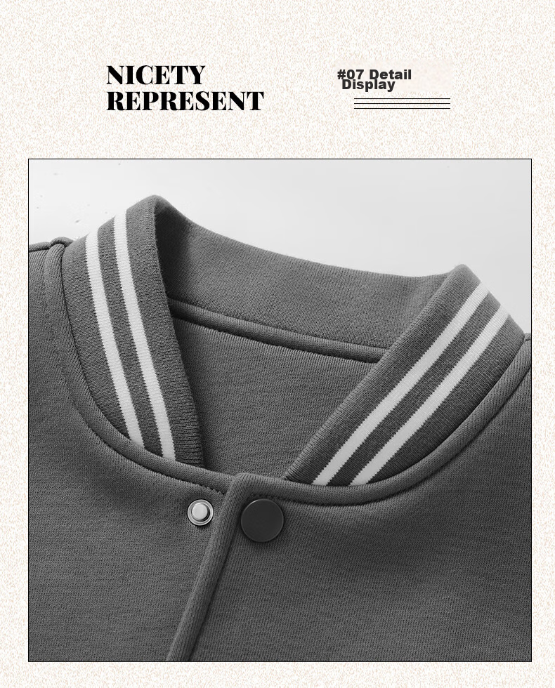 Baleno Baseball Jacket for Men And Women, Autumn College Style Cardigan, Trendy Color-Block Versatile Loose-Fitting Sports Coat 23