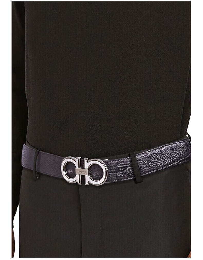 Ferragamo Men's Reversible GANCINI Belt 0734227_C_105, Gift for Boyfriend 4