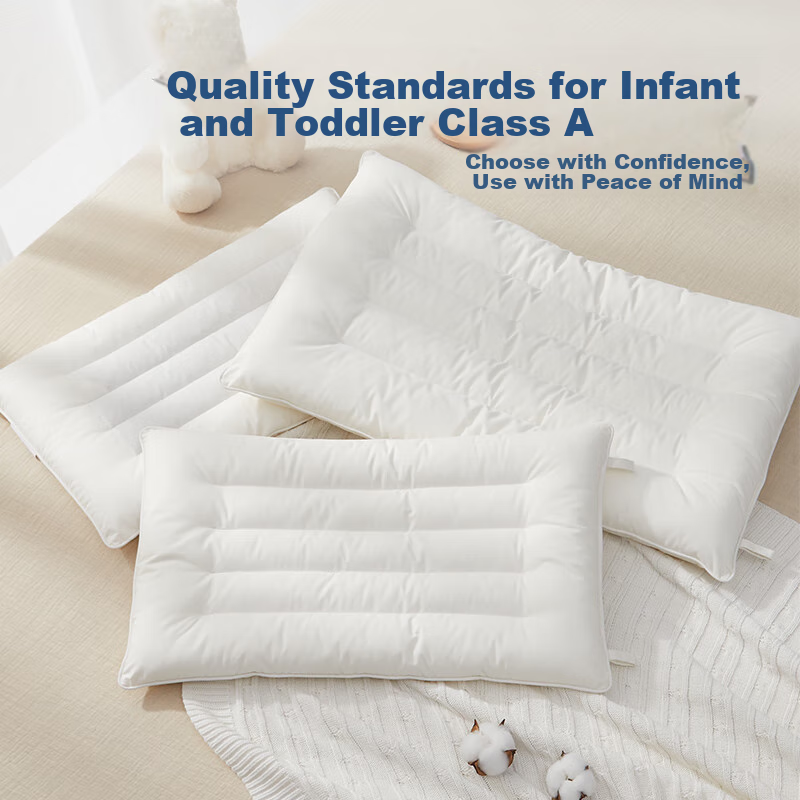 BEYONDHOME BABY Boyang Maternal And Infant Class A Children's Pillow, Antibacterial Pure Cotton Cassia Seed Pillow Core, Kindergarten Pillow, Good Sleep, 40*60cm