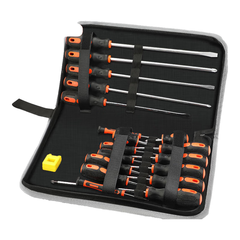 Airuize Screwdriver Set, Household Tools, Phillips, Flathead, And Screwdriver Set, Complete Kit of 18 Pieces