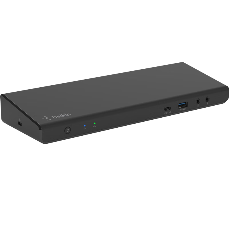 BELKIN Docking Station, Apple Laptop Stand, Computer Expansion Dock, DP/HDMI Port, 3-Screen 4K Projection, 15-In Type-C Expansion, Compatible with Thunderbolt Charger, INC007