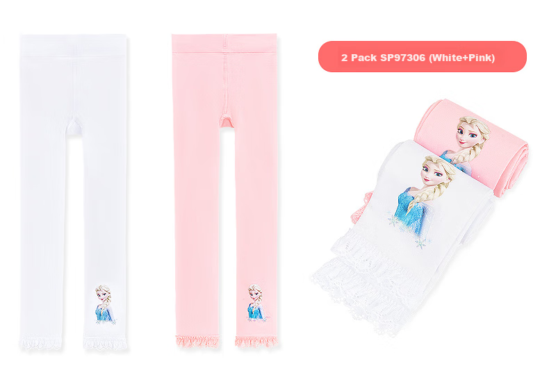 Disney Girls' Leggings, Spring And Summer Pants for Girls, Outdoor Wear, Student Dance Mosquito-Proof Long Pants SP97306 Size 150 15