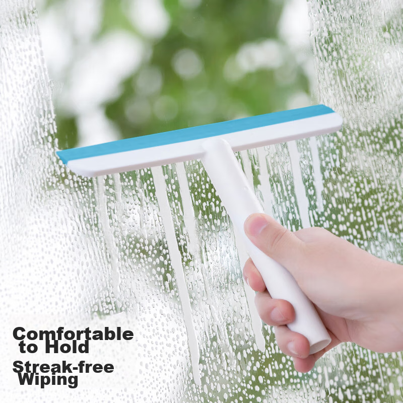 CHAHUA Glass Squeegee, Household Glass Scraper, Cleaning Tool for Bathrooms And Floors