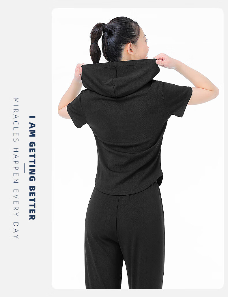 CAMEL Casual Sports Set, New Women's Clothing, Short-Sleeve Jacket, Wide-Leg Straight Pants, Two-Piece Set, Knitted Casual Sportswear 20
