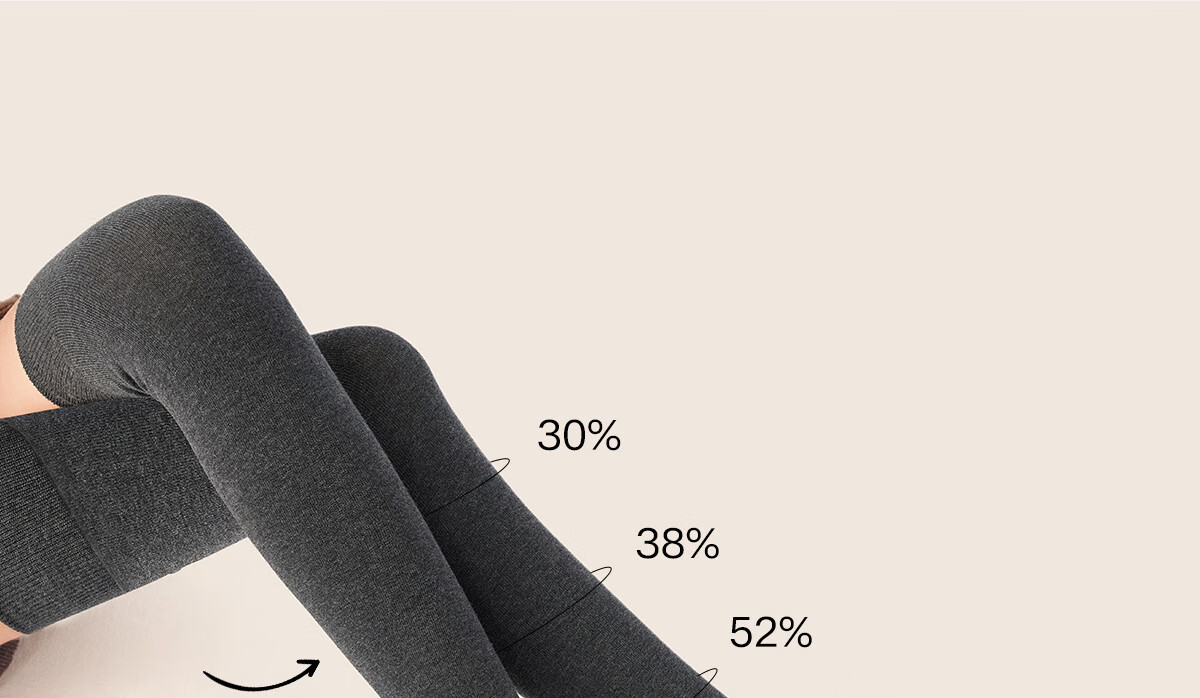 Mianzhuwu Anti-Slip Slim Leg Thigh Socks Knee Protection High Tube Pure Cotton 10A Antibacterial Non-Slip Over-Knee Socks Women's Long Socks 2 Pairs 9