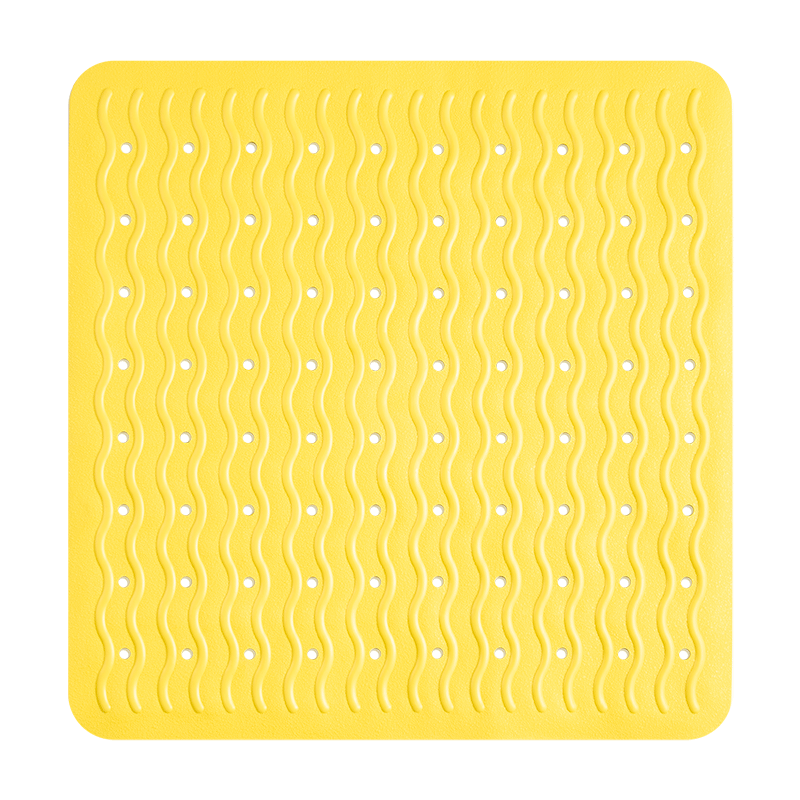 RIDDER German Imported Bathroom Non-Slip Mat, Luxury Yellow Style, 54*54cm, Anti-Slip And Fall Prevention for Pregnant Women And Childre