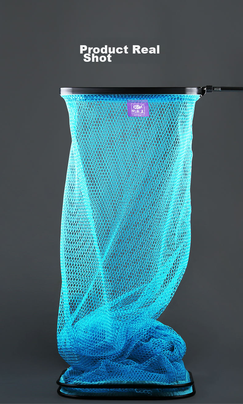 Diaoyuwang Square Fish Keeper, Thickened Coated Quick-Drying Anti-Snag Fishing Net Bag, Stream Fishing Gear, 30*2.0 Meters 11