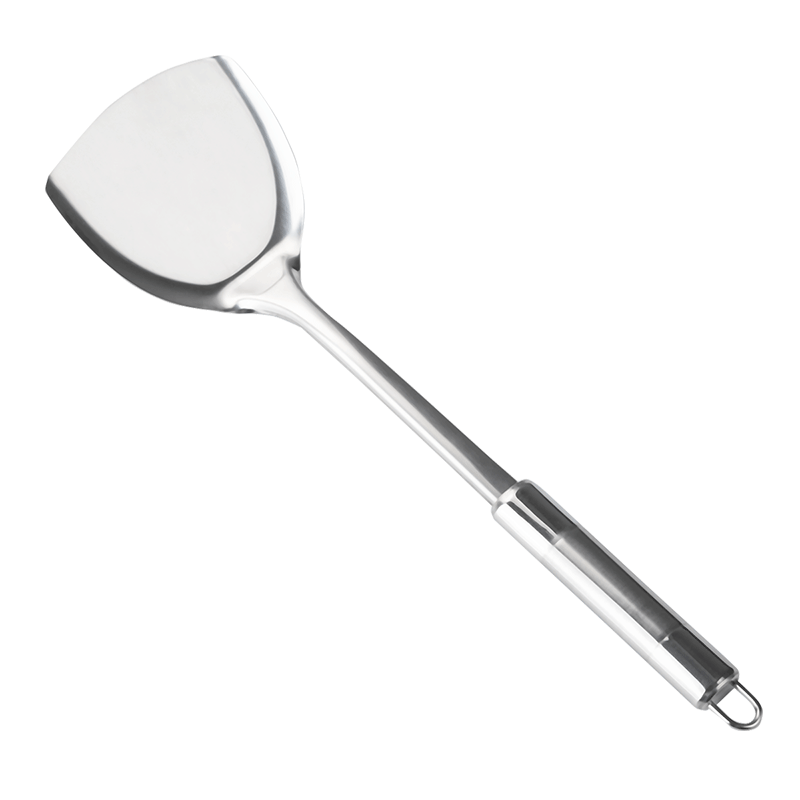 MAXCOOK Wok Turner, Stainless Steel Spatula, Thickened, Simple Series MCCU-168