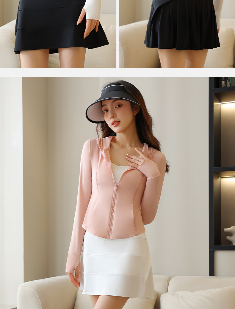 XUEXIMAN Sports Skirt for Women, Summer Faux Two-Piece Anti-Exposure Yoga Skirt, Running Fitness Tennis Badminton Pleated Mini Skirt 13