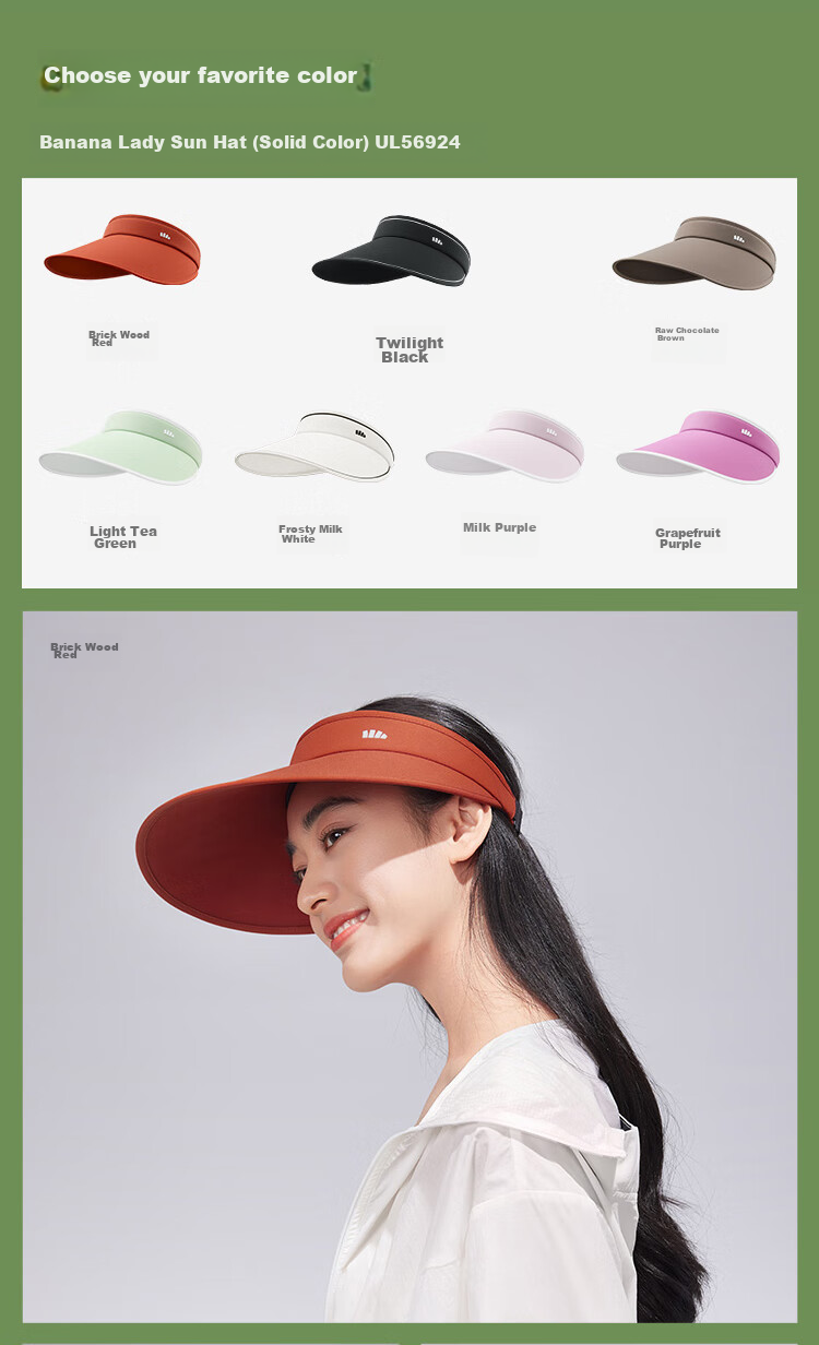 Beneunder Sun Hat for Women, Visor Cap, UV Protection, Full Face Coverage, Fashionable And Versatile, with Extended Brim 29