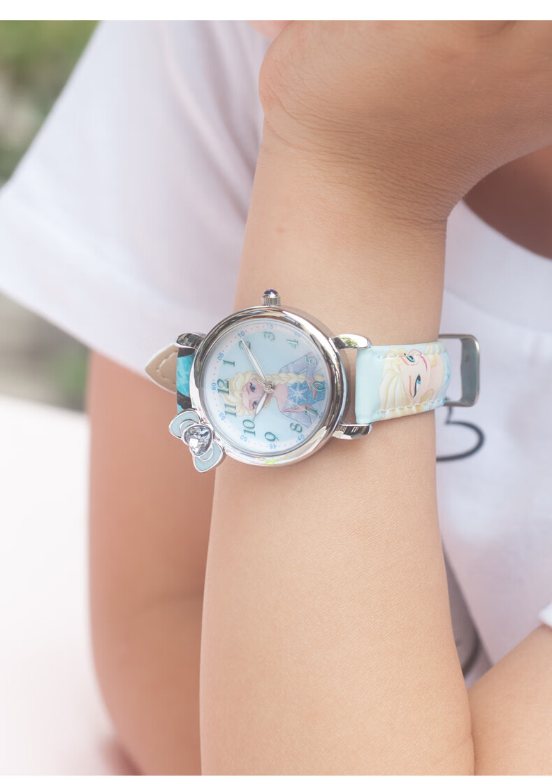 Disney Kids Watch for Girls, Elementary School Students, Ages 6-12, Elsa Princess Electronic Watch for Middle School Girls 10