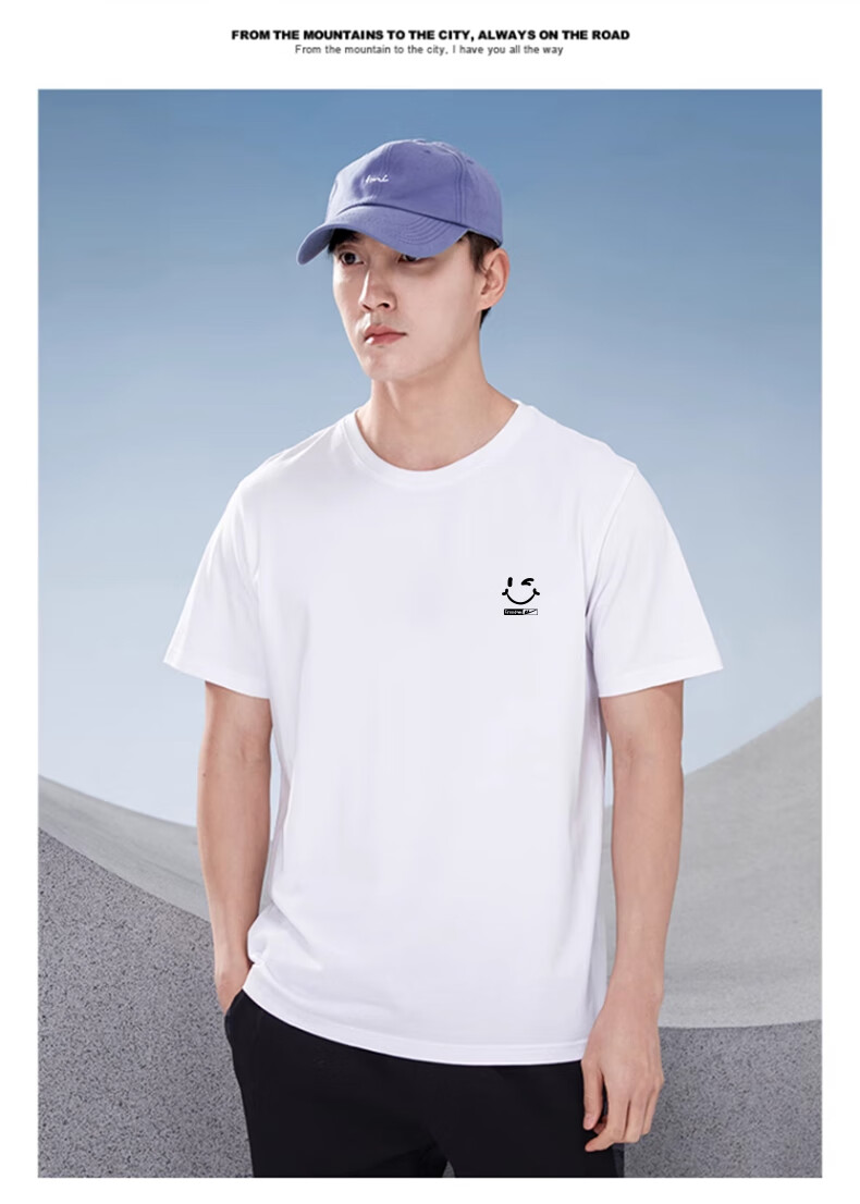 Warrior Short-Sleeve T-Shirt for Men, Summer Pure Cotton Breathable Sports Tee, Versatile Men's Top for Summer Wear 13