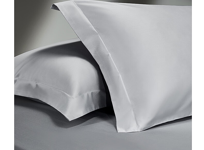 Shuixingjiafang Pillowcase, 100% Pure Cotton, Class A Pillow Cover, 140 Thread Count, Sateen Fabric, One Pair, 48x74cm 13
