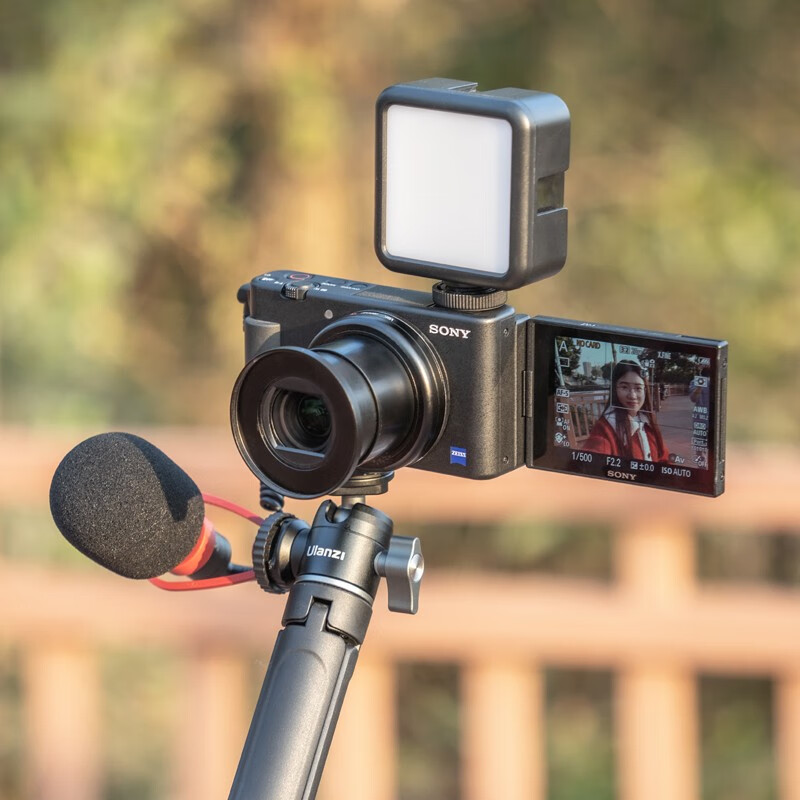 Ulanzi CO82 Adjustable Damping Knob Snail Head Tripod Micro Single DSLR Camera Cold Shoe Mount Arca-Swiss 1/4 Screw Rabbit Cage Base Camera Rig Accessory 8
