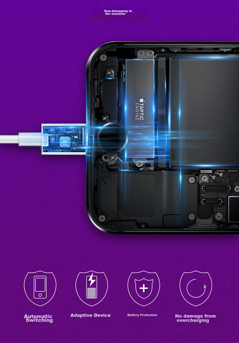 DiYiGongFang, Suitable for Huawei Fast Charging Kit, Data Cable Type-C/USB Cable, Compatible with Apple 15/16 Tablets IPad/XS, Huawei 40W Fast Charging Head + 2-Meter Cable (5A) 7