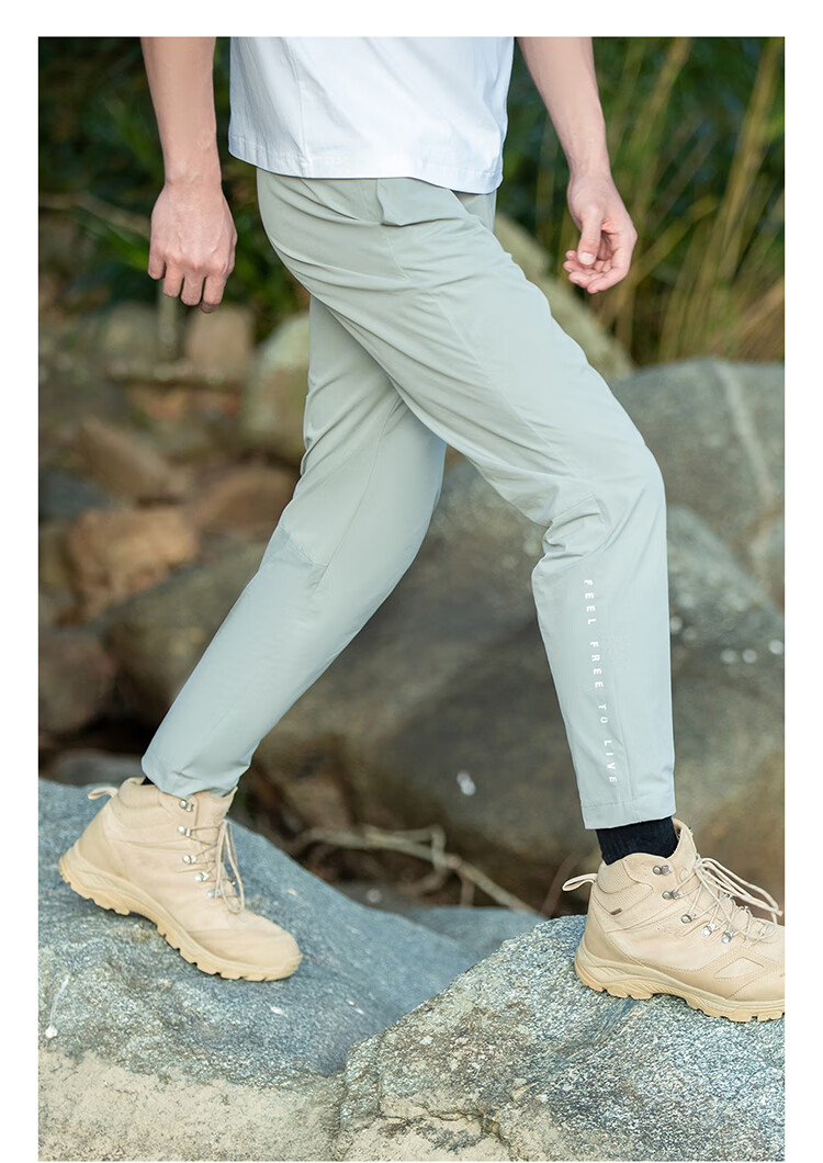 SCALER Quick-Dry Pants for Men, Summer Breathable Elastic Straight-Leg Casual Sports Trousers for Women F3514408 15