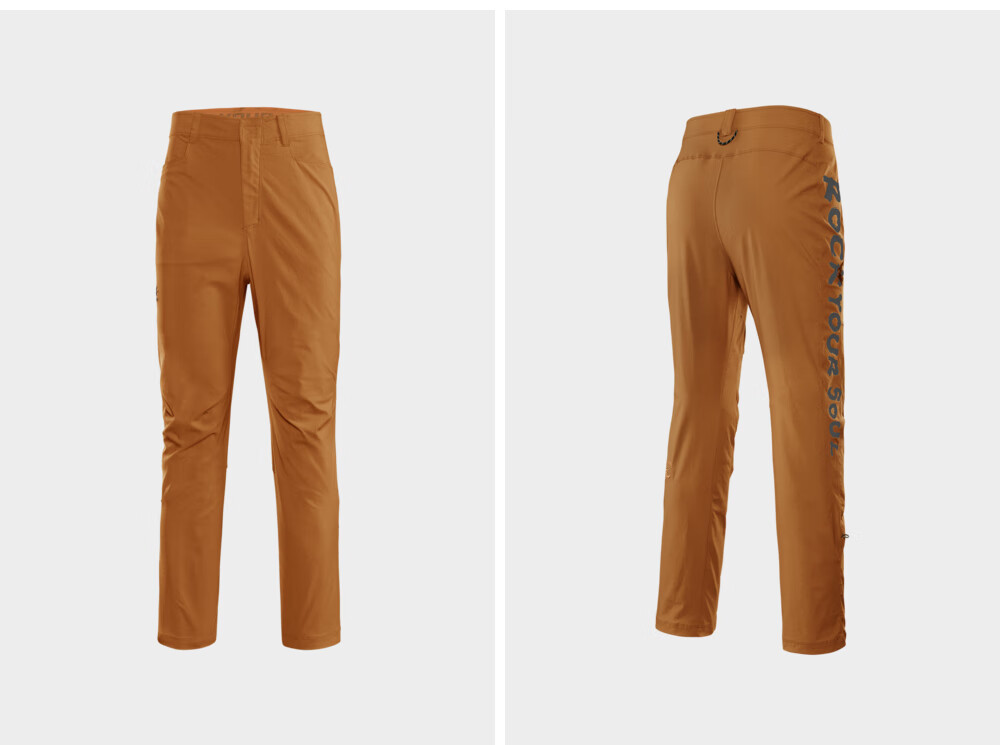 KAILAS Kailas 9a Men's Quick-Dry Climbing Pants Outdoor Breathable Stretch Water-Repellent Durable Narrow-Leg Cropped Pants 8