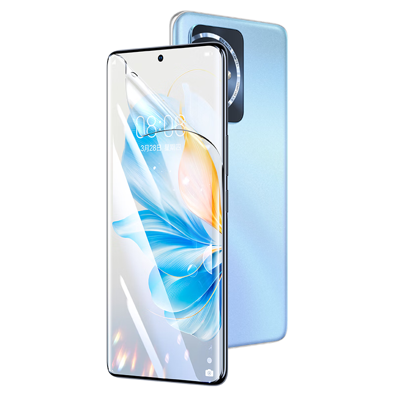 BIAZE [Full Screen Nano 2 Pieces] Hydrogel Film for Honor 100, Screen Protector for Honor 90, Non-Tempered High-Definition Ultra-Thin Anti-Scratch Anti-Fingerprint Full Adhesive Protective Soft Film JM712