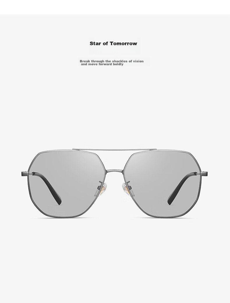 CAPONI Polarized Photochromic Sunglasses for Men, Day And Night Use, Driving-Specific Night Vision Glasses, UV Protectio 14