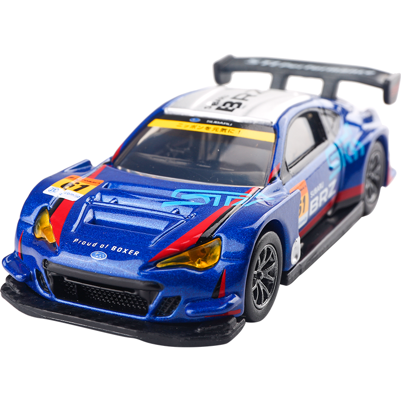 TAKARA TOMY TOMY Alloy Mini Car Model Children's Toy Black Box Flagship TP18 Subaru Sports Racing Car 108832