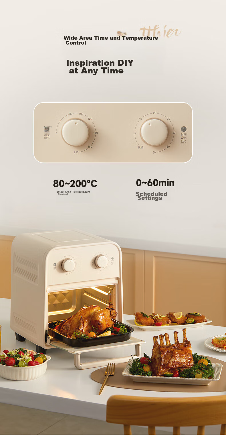 Westinghouse Air Fryer Oven Combo, No Flipping Required, Visual Air Fryer, Multifunctional Home Use, 12L Large Capacity Air Fryer, WKX12A21 13
