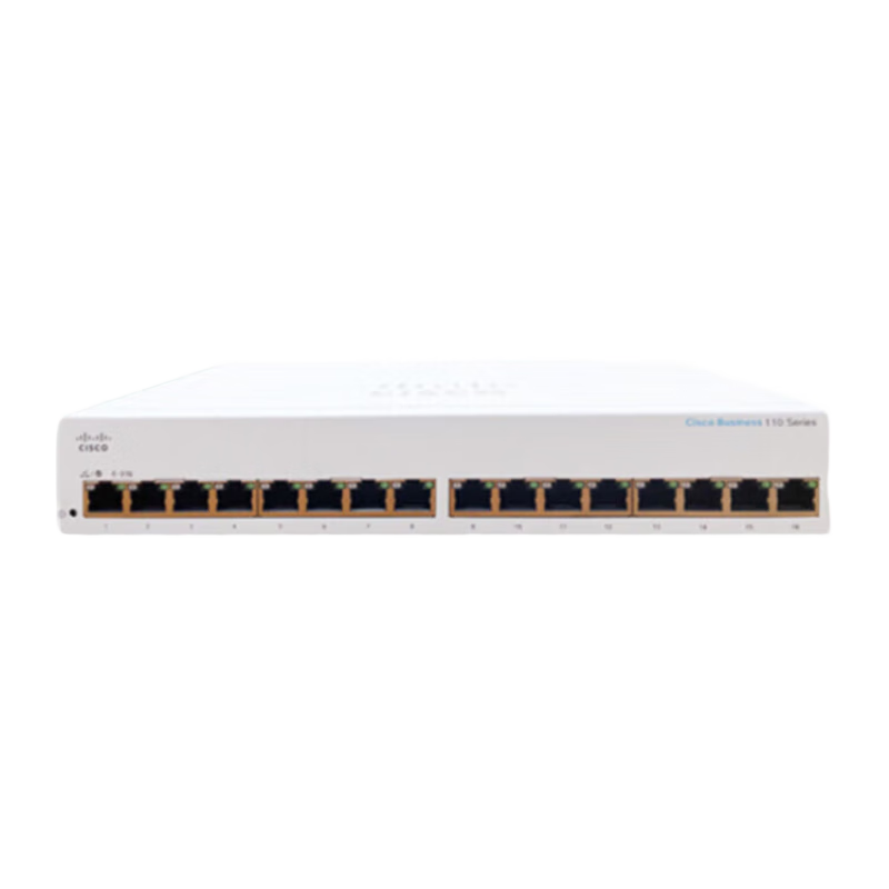 CISCO Switch, 16-Port Gigabit Switch, CBS110-16T Gigabit Ethernet Switch