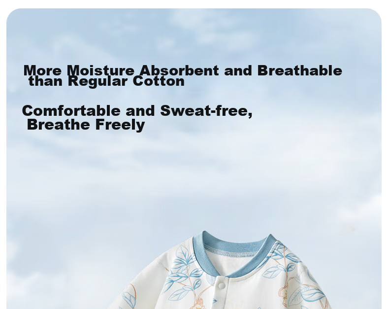 Beitaisi Baby Clothes Spring And Autumn Long-Sleeve Bodysuit, Pure Cotton Newborn Onesie, for Boys And Girls, Early Spring Outfit Pajamas 15