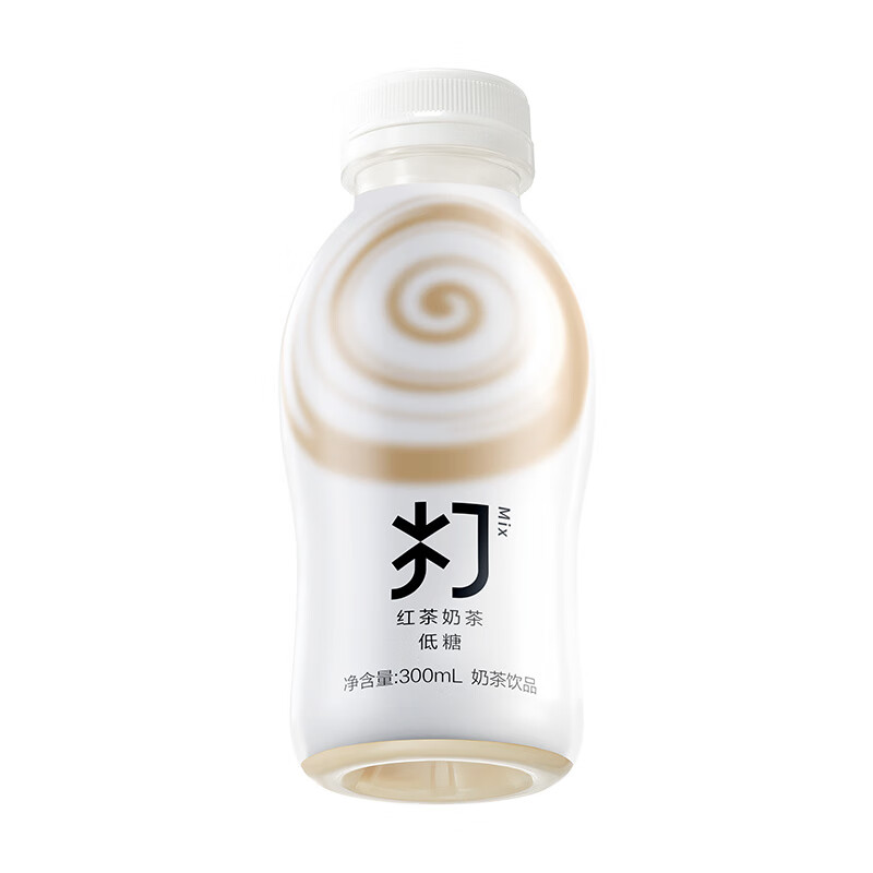 农夫山泉 打奶茶 红茶奶茶(低糖)300ml*15瓶 整箱