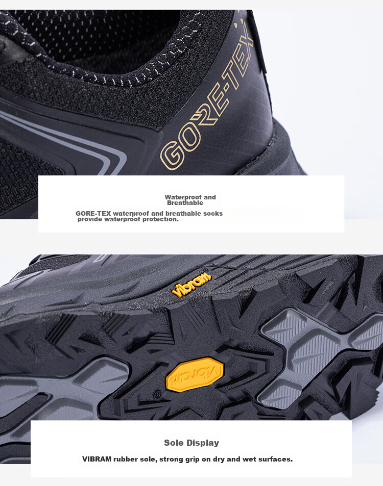TOREAD Waterproof Hiking Shoes, Autumn And Winter Men's Non-Slip Trail Mountaineering Shoes, Warm Grip Outdoor Shoes TFAACM91983 15