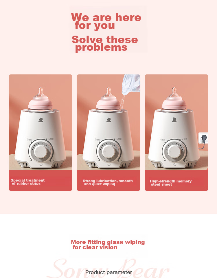 Little White Bear Milk Warmer Portable Breast Milk Heater Defrost and Heating All-in-One Machine-5075 17
