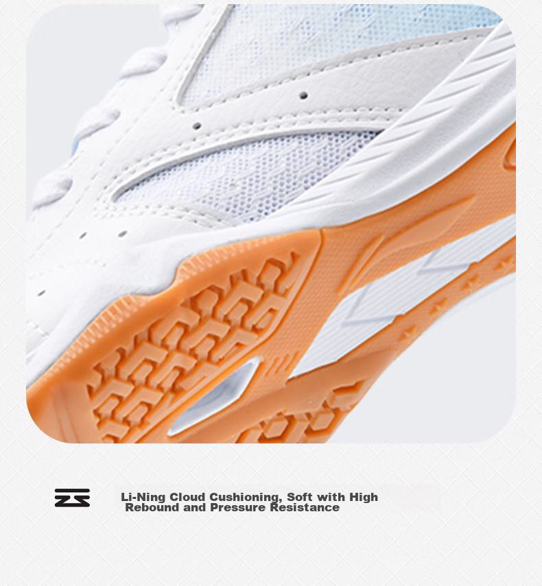 Li-Ning Table Tennis And Badminton Shoes for Men And Women Champion Series Professional Competition Training Sports Volleyball Tennis Shoes 37 8