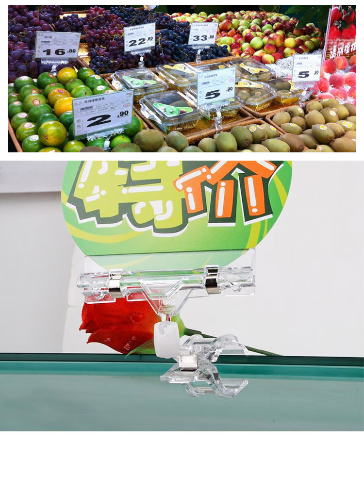 TaTanice Explosion Stickers Price Tags Promotional Labels Price Tags, Blank Large Size - 100 Sheets, Pen Included 5