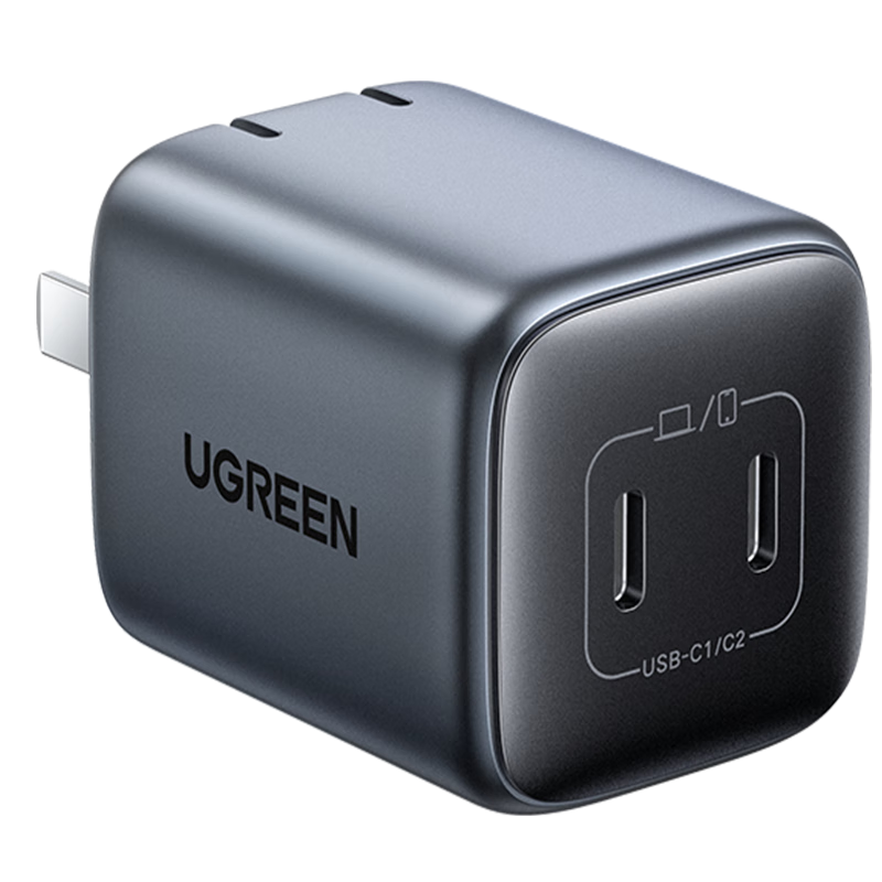UGREEN 45W GaN Apple 17 Charger Compatible with IPhone 17/16/ProMax/plus, Multi-Port PD40W Type-C Fast Charging Head for Samsung Phones And IPad